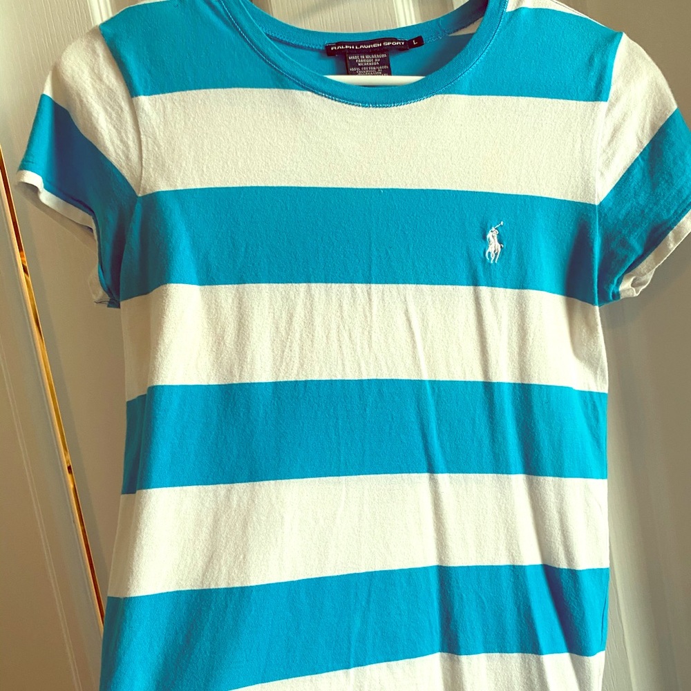 Ralph Lauren Polo striped tee, size L